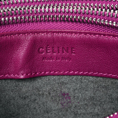 Celine Lambskin Small Trio Crossbody Bag Grape 5 of 8