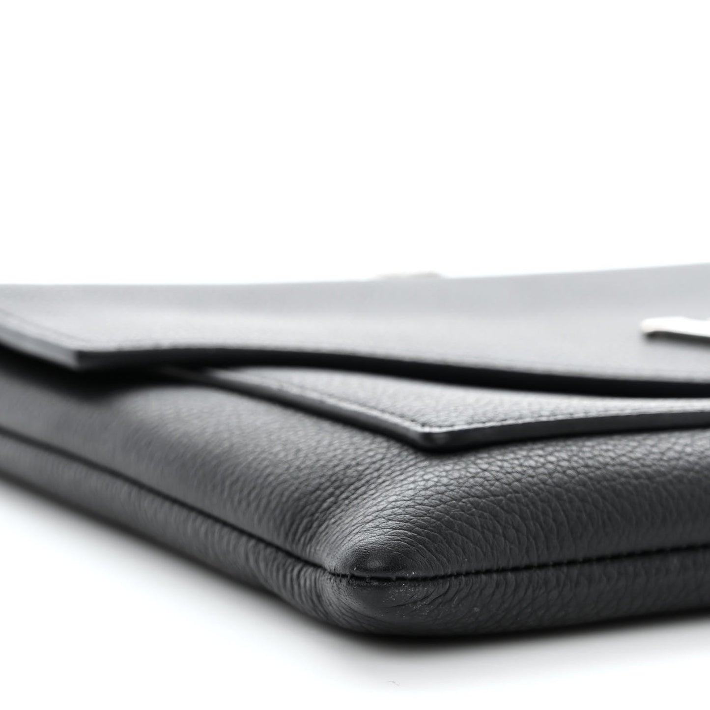 Soft Calfskin My Lockme Pochette Black