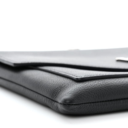 Louis Vuitton Soft Calfskin My Lockme Pochette Black 9 of 10