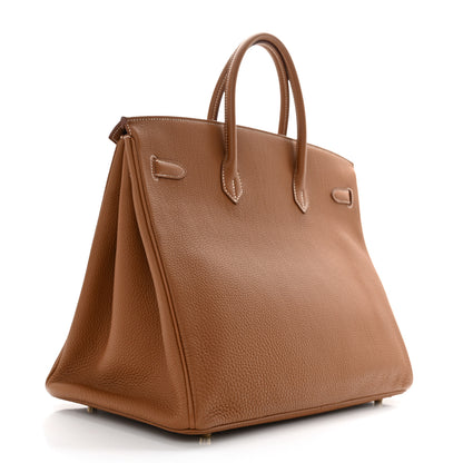 Hermes Togo Birkin 40 Gold 2 of 10