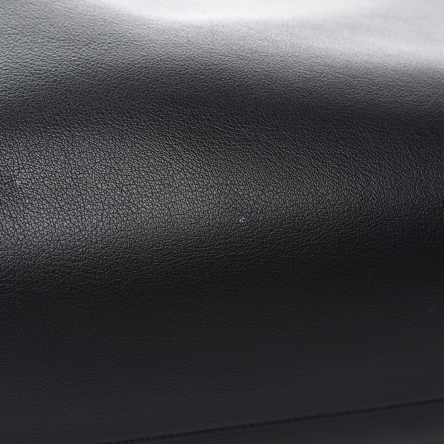 Calfskin Large Shopping Tote Black