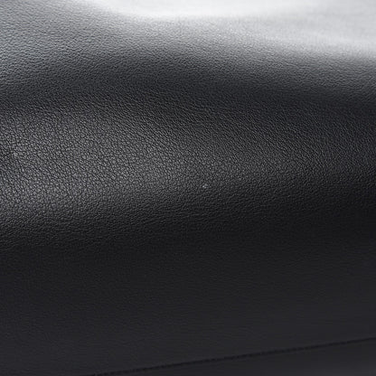 Saint Laurent Calfskin Large Shopping Tote Black 7 of 8