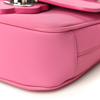 Burberry Trench Calfskin Mini DK88 Top Handle Bag Rose Pink 5 of 10