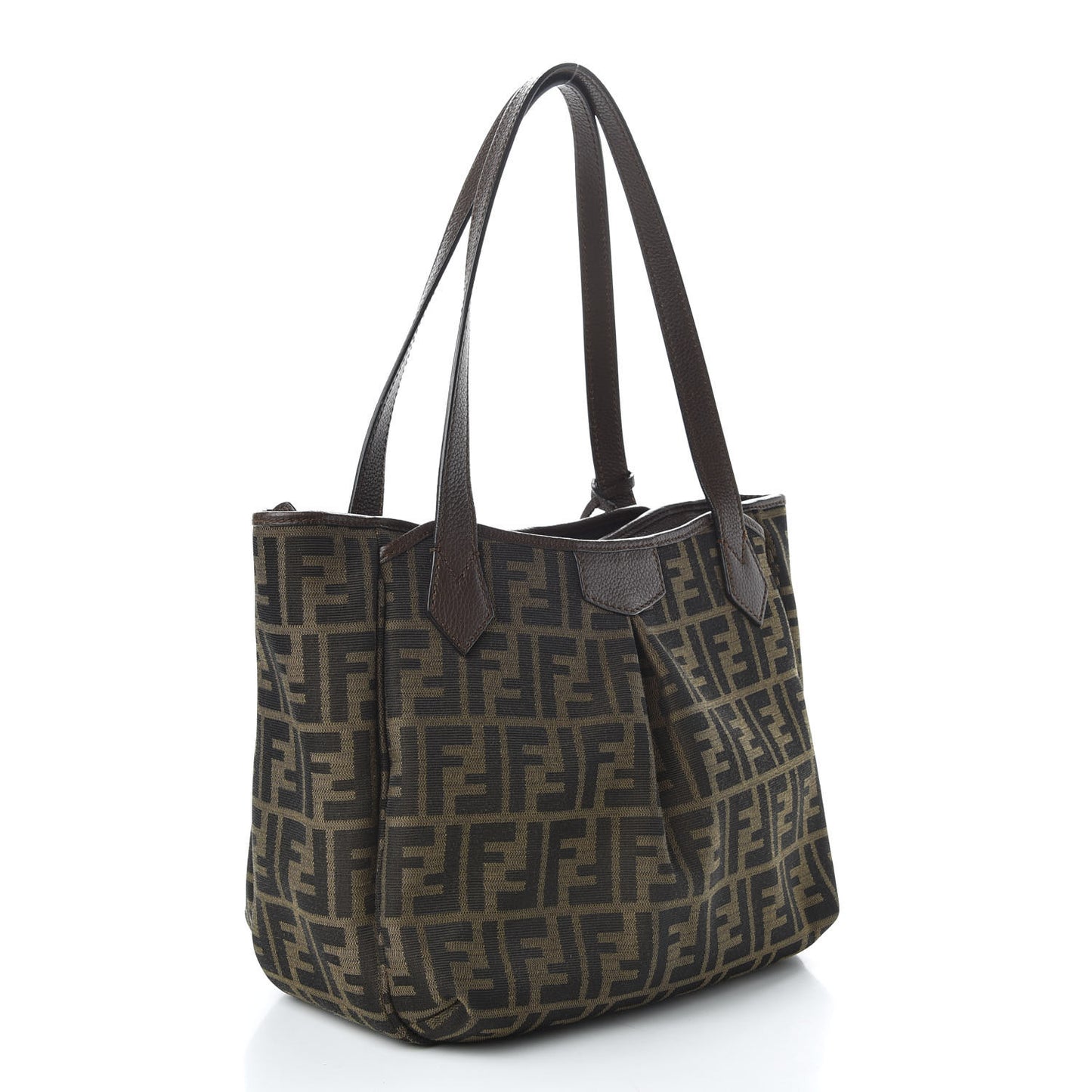Zucca Vitello Artic Medium Shopping Tote Tobacco Castagna