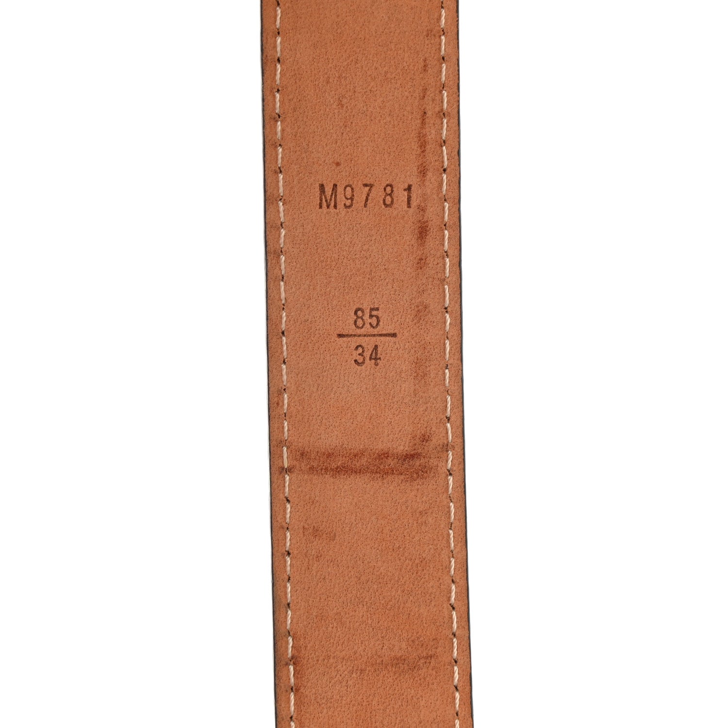 Louis Vuitton Monogram 25mm LV Initiales Belt 85 34 3 of 7