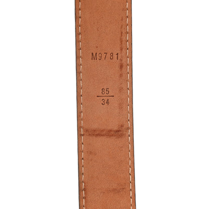 Louis Vuitton Monogram 25mm LV Initiales Belt 85 34 3 of 7