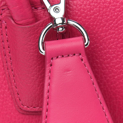 MCM Grained Calfskin Medium Milla Tote Beetroot Pink 11 of 12