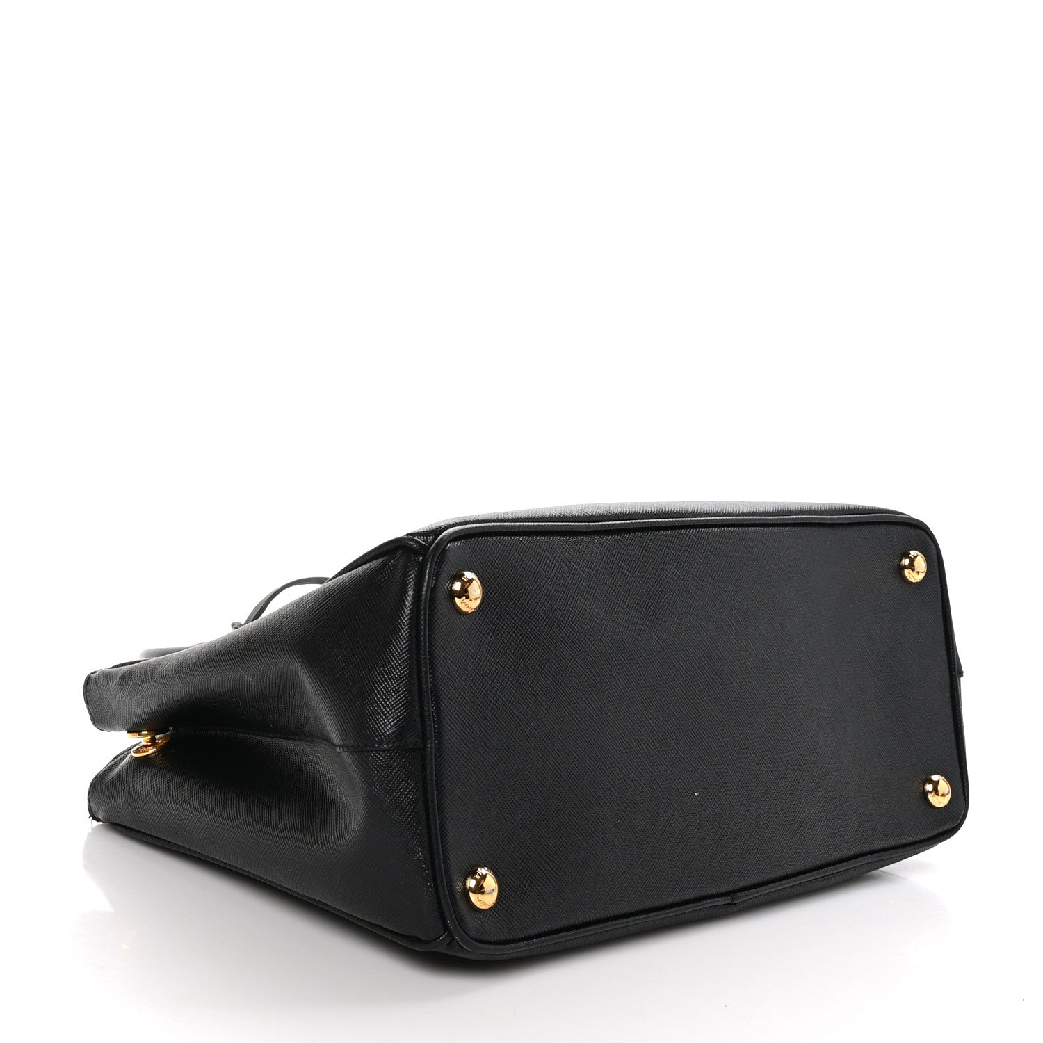 Prada Saffiano Small Galleria Double Zip Tote Black 4 of 8