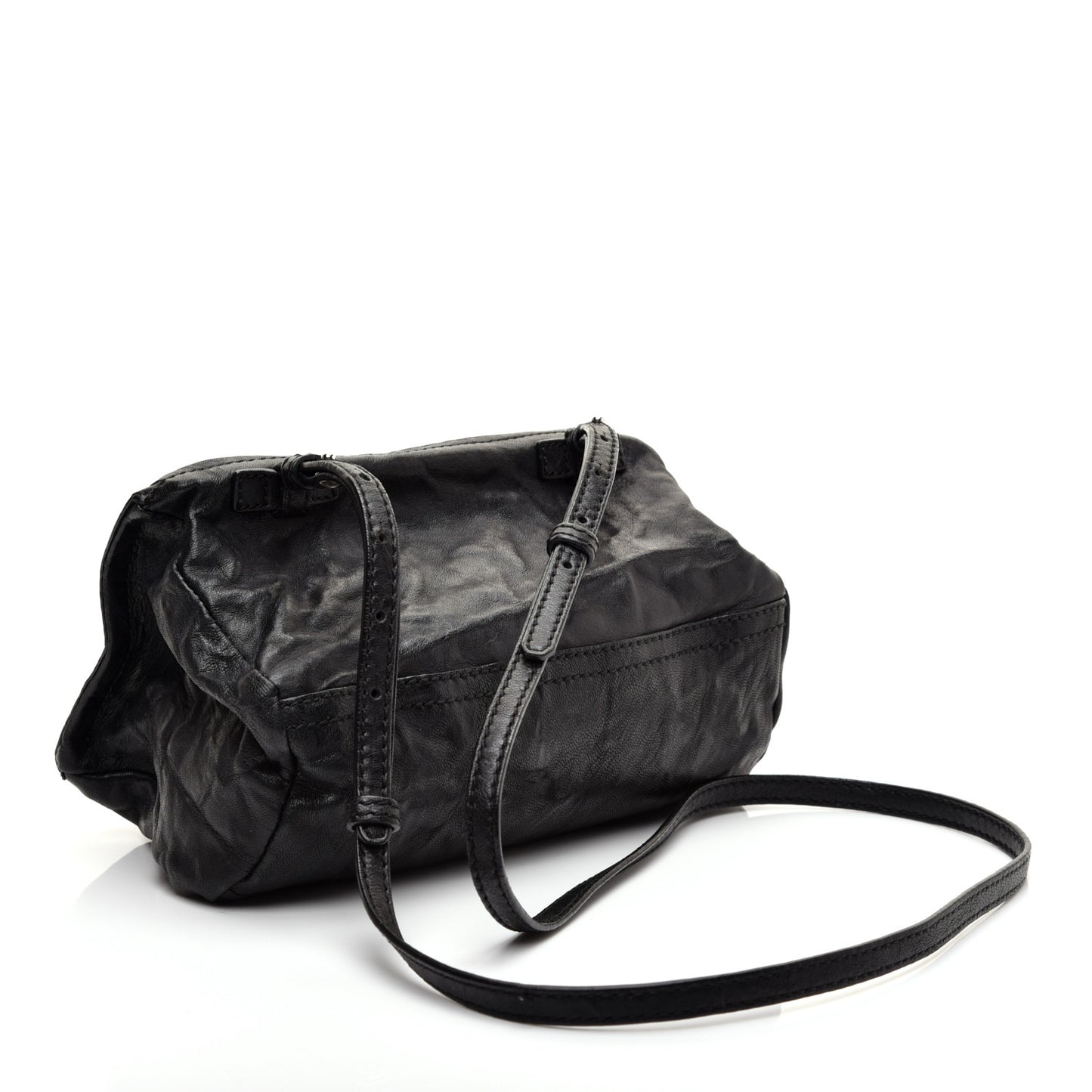 Tumbled Sheepskin Mini Pandora Black