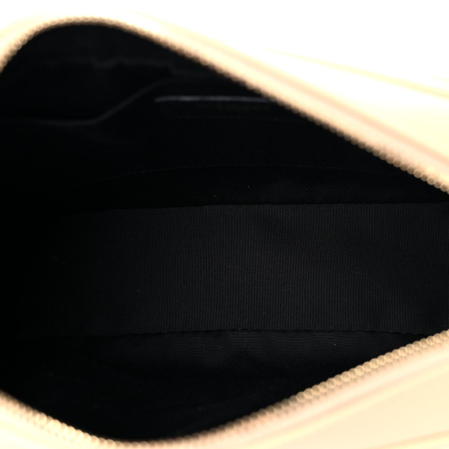 Calfskin Matelasse Monogram Lou Camera Bag Ivory Natural