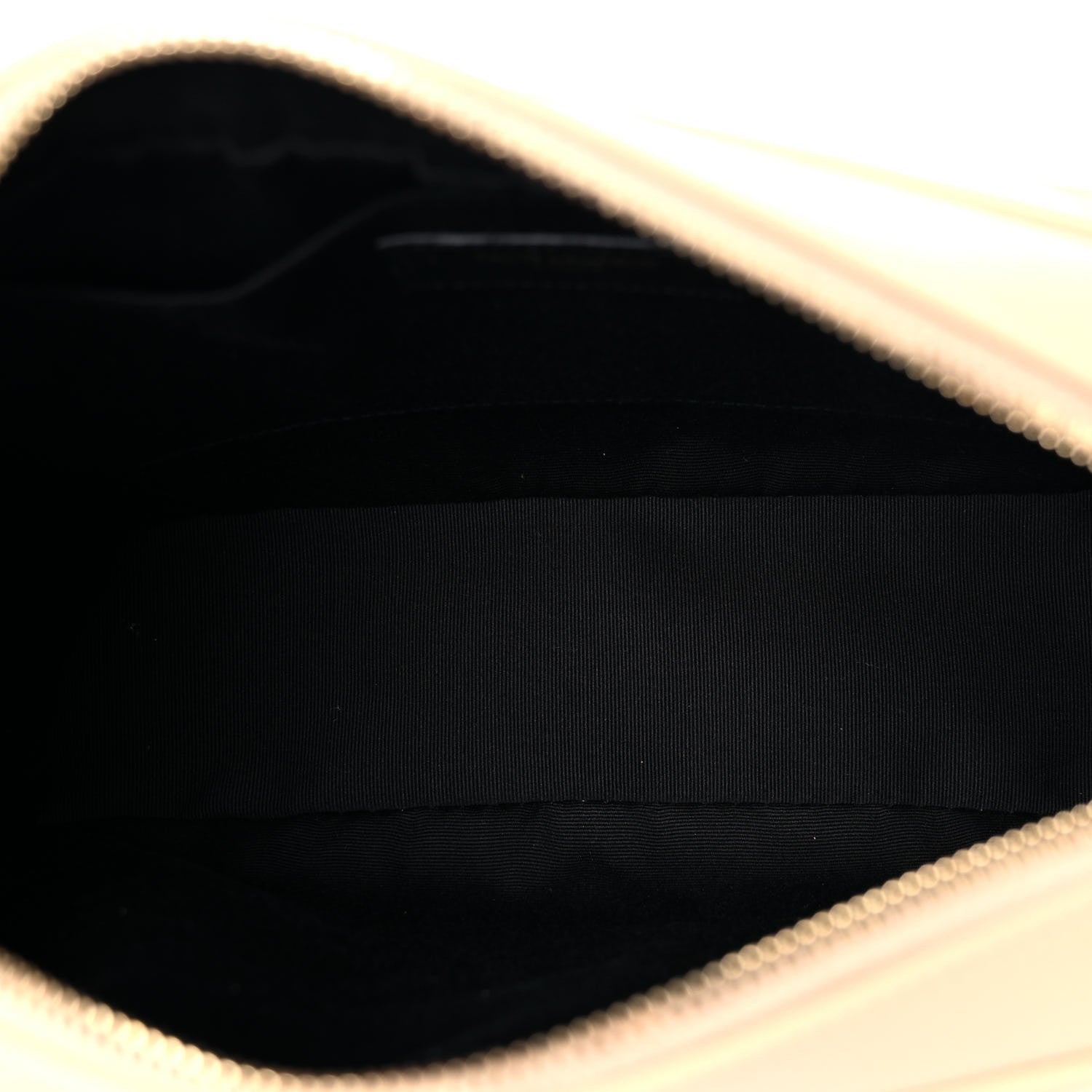 Saint Laurent Calfskin Matelasse Monogram Lou Camera Bag Ivory Natural 5 of 9