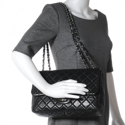 Chanel Lambskin Jumbo Single Flap Black 2 of 8