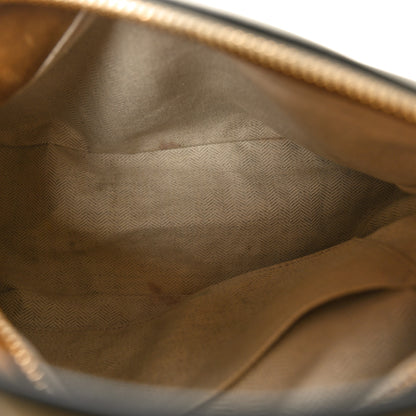 Loewe Calfskin Small Puzzle Edge Bag Laurel Green Light Oat 5 of 9