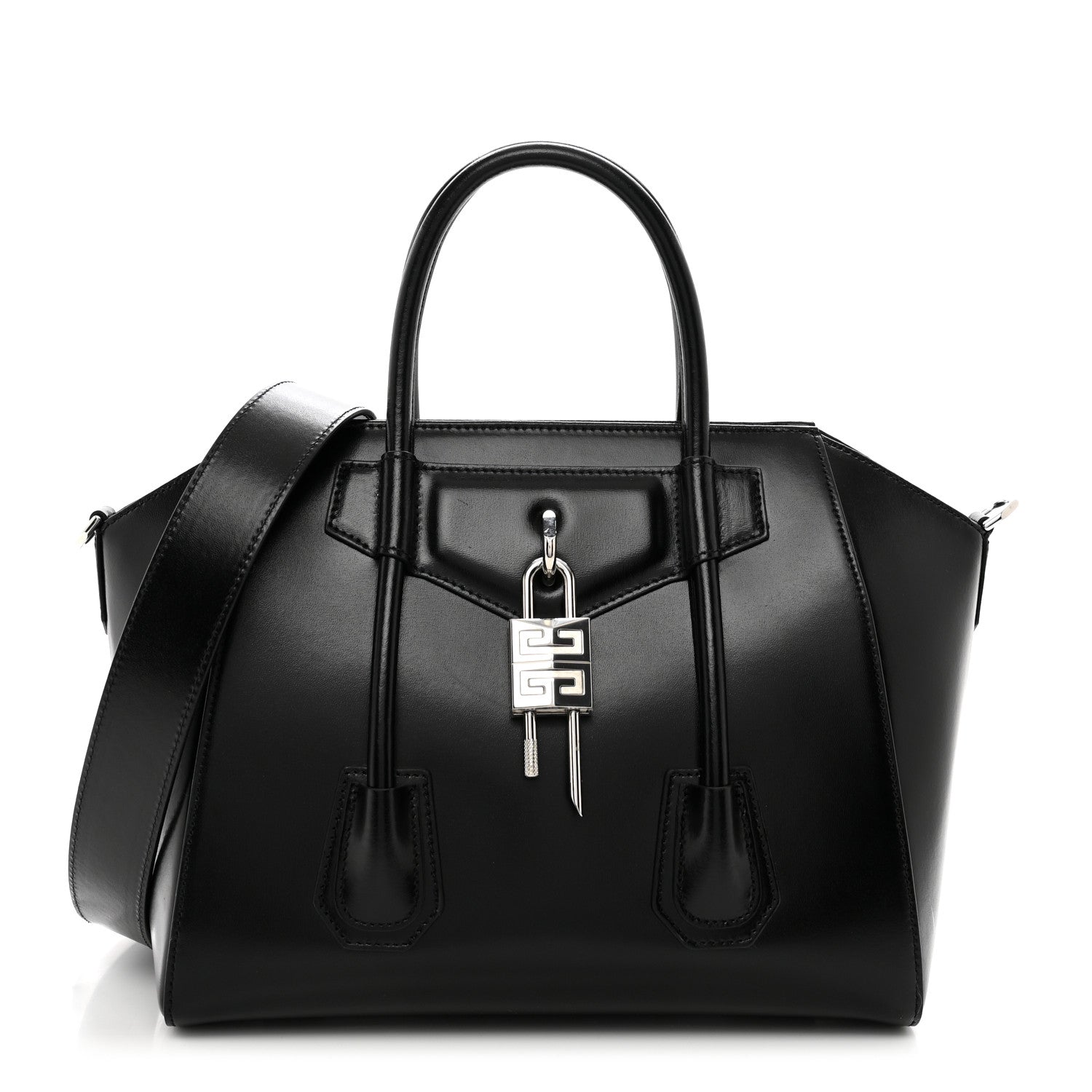 Givenchy Box Calfskin Small Lock Antigona Shoulder Bag 1 of 10