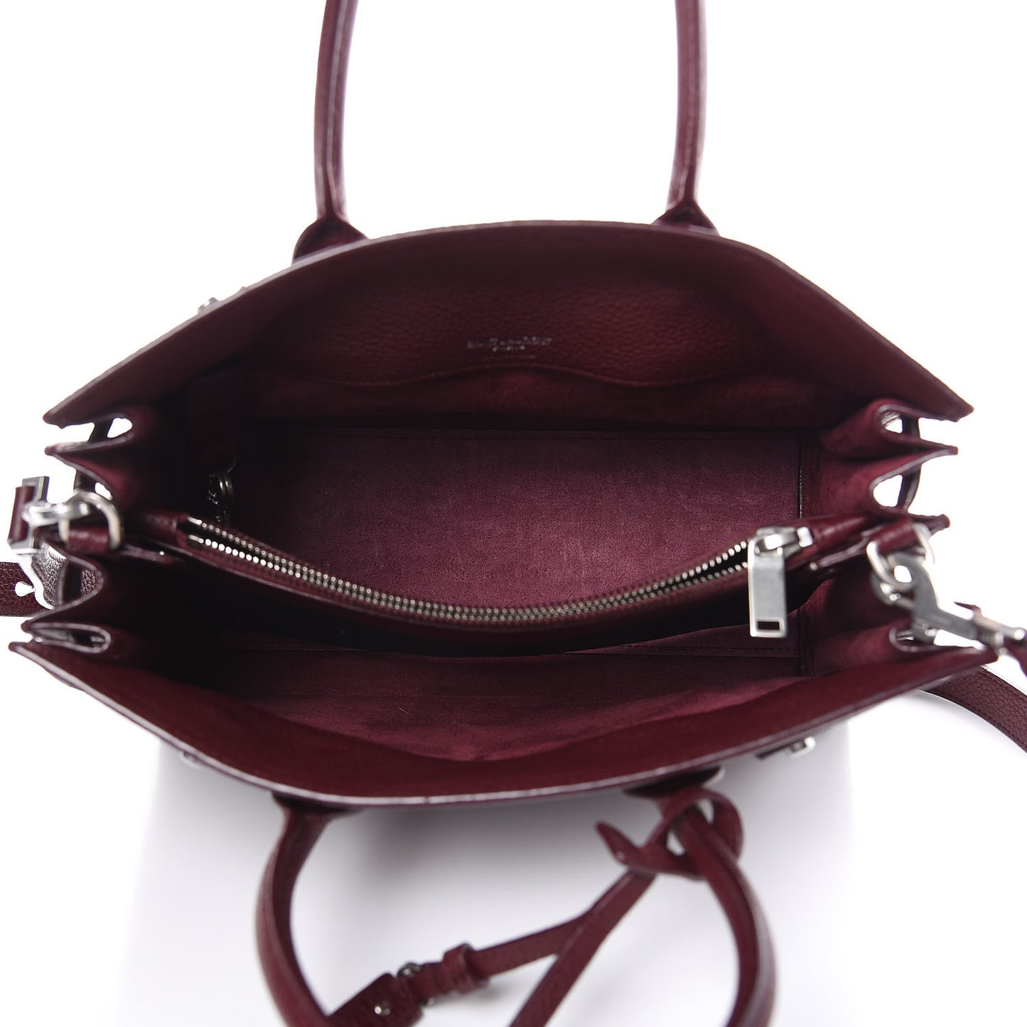 Grained Calfskin Baby Sac De Jour Souple Rouge Legion