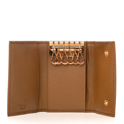 Prada Saffiano 6 Key Holder Sughero 5 of 6