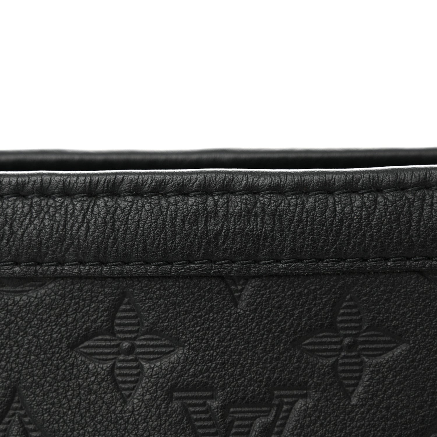 Louis Vuitton Calfskin Monogram Shadow Gaston Wearable Wallet 6 of 11