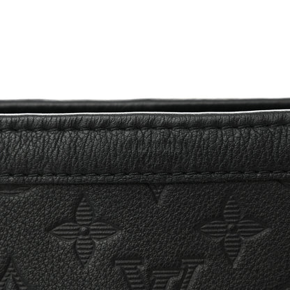 Louis Vuitton Calfskin Monogram Shadow Gaston Wearable Wallet 6 of 11