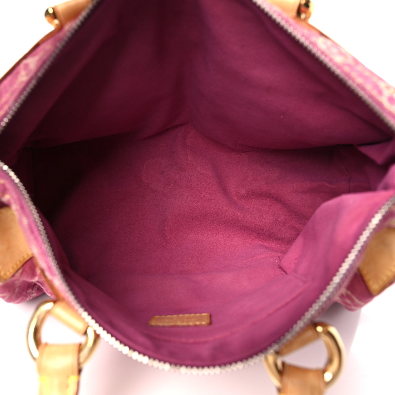 Louis Vuitton Monogram Denim Neo Speedy Fuchsia 5 of 11