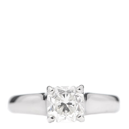 Tiffany Platinum Diamond 1.20ct Solitaire Lucida Engagement Ring 51 5.75 1 of 7