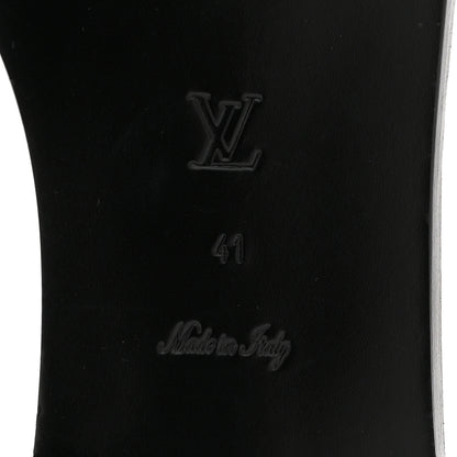 Louis Vuitton Patent Monogram Lock It Flat Mules 41 10 of 11