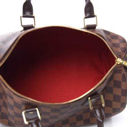 Louis Vuitton Damier Ebene Speedy 30 5 of 11