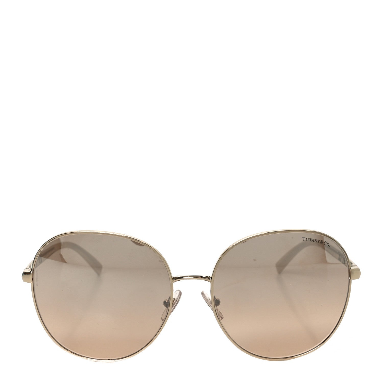 Tiffany Atlas Round Sunglasses TF 3079 Gold 2 of 7