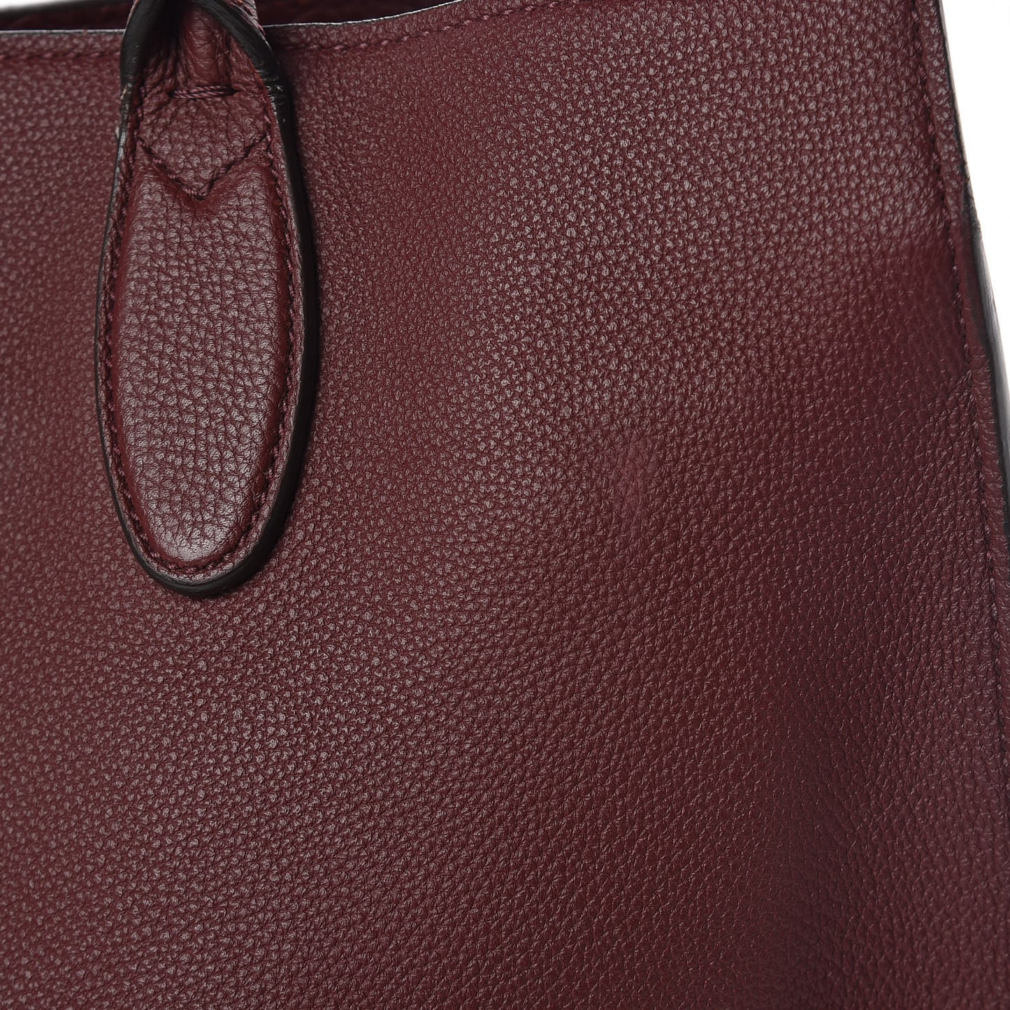 Soft Calfskin Medium Jackie Top Handle Bag Bordeaux