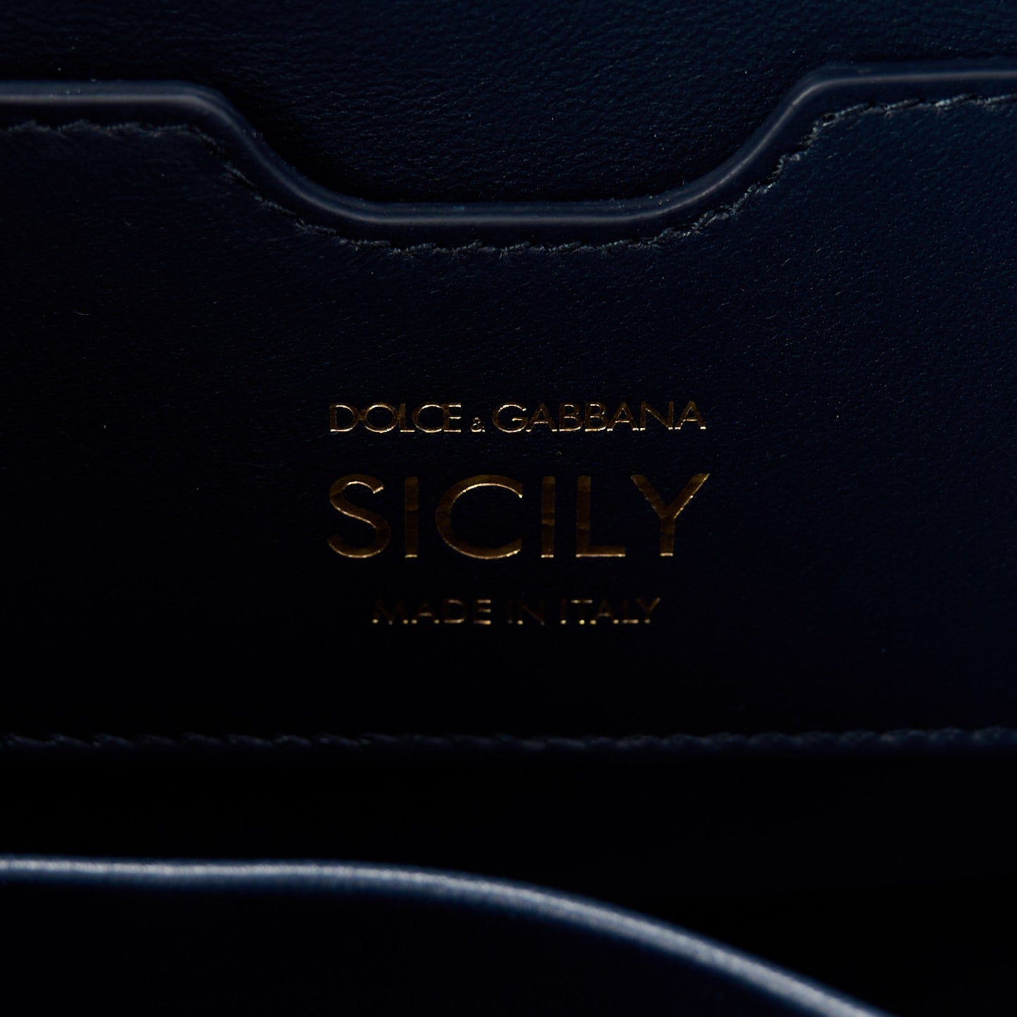 Calfskin Denim Patchwork Medium Miss Sicily Satchel Blue