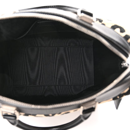 Louis Vuitton Jacquard Velvet Leopard Print Stephen Sprouse Speedy 5 of 10