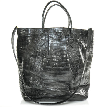 Nancy Gonzalez Crocodile Tote Black 4 of 8