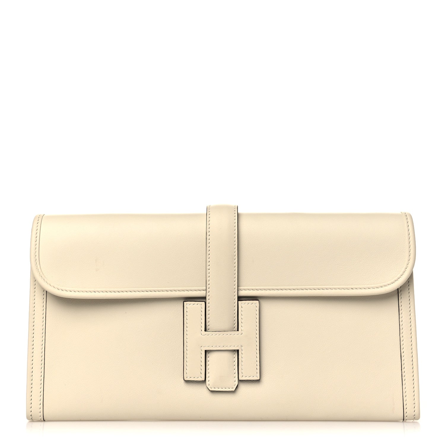 Hermes Swift Jige Elan 29 Clutch Craie 1 of 10