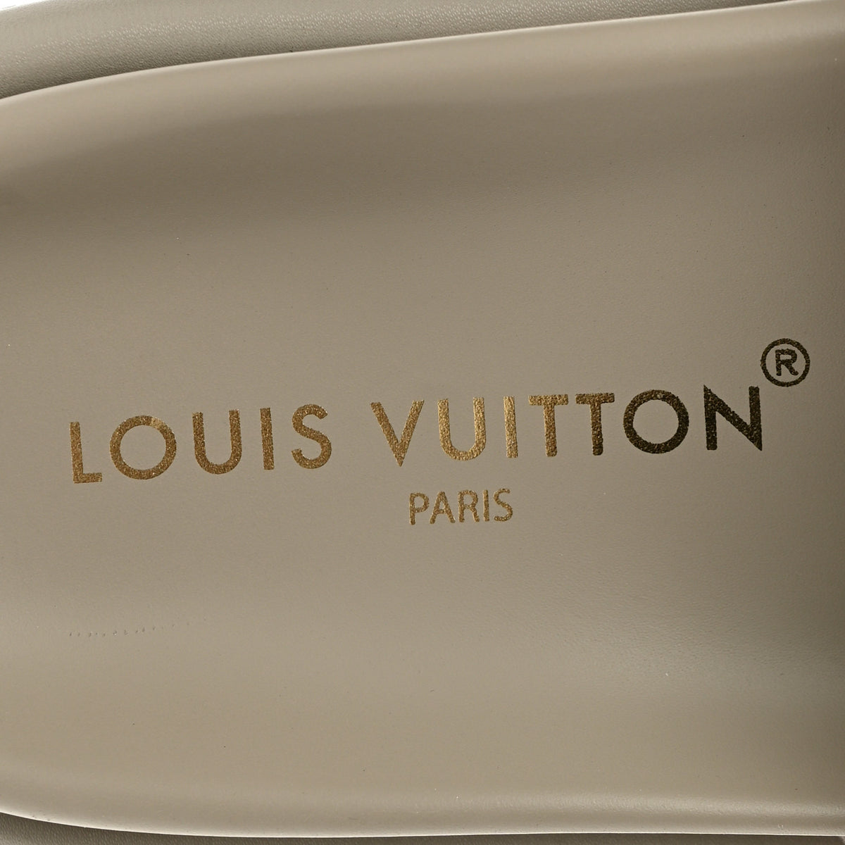 Monogram Denim LV  Womens Pool Pillow Comfort Mules 40 Grey