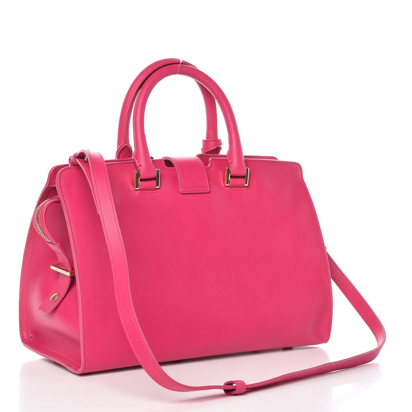 Smooth Calfskin Small Monogram Cabas Bubblegum