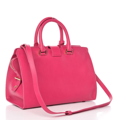 Saint Laurent Smooth Calfskin Small Monogram Cabas Bubblegum 3 of 10