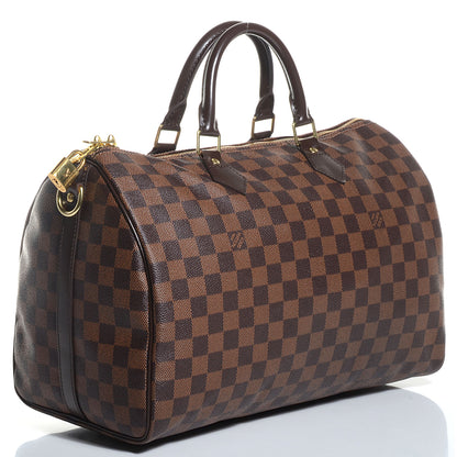 Louis Vuitton Damier Ebene Speedy Bandouliere 35 3 of 7