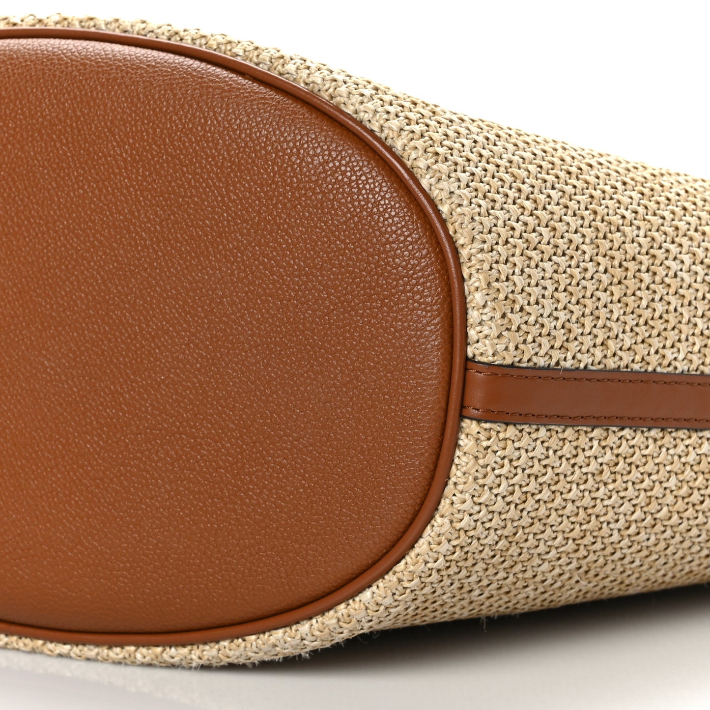 Raffia Saint Jacques Tote Caramel