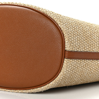 Louis Vuitton Raffia Saint Jacques Tote Caramel 9 of 9