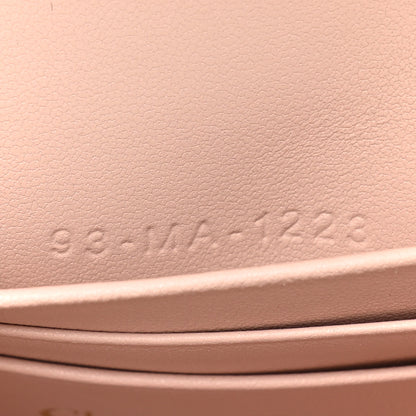 Christian Dior Lambskin Cannage Mini My Dior Top Handle Clutch Rose Poudre 10 of 13