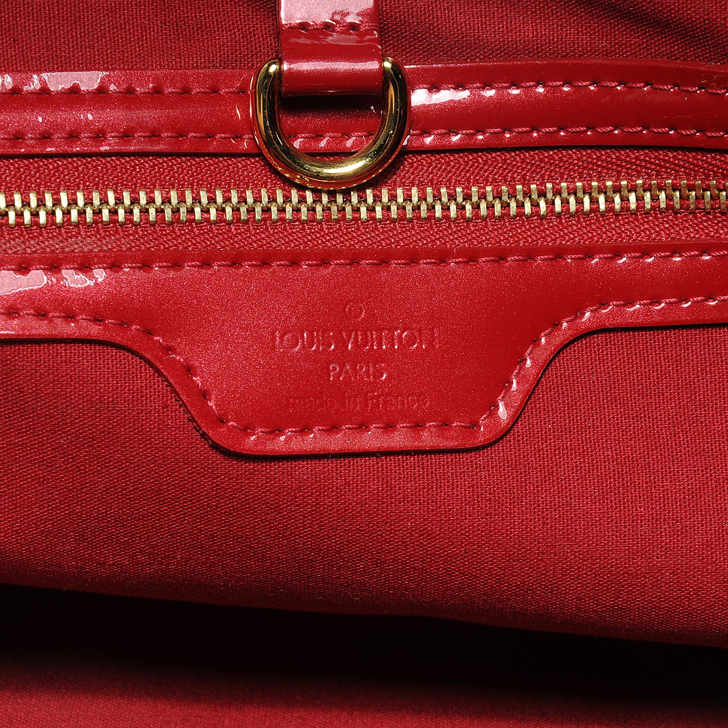 Louis Vuitton Vernis Wilshire PM Pomme D'Amour 5 of 7