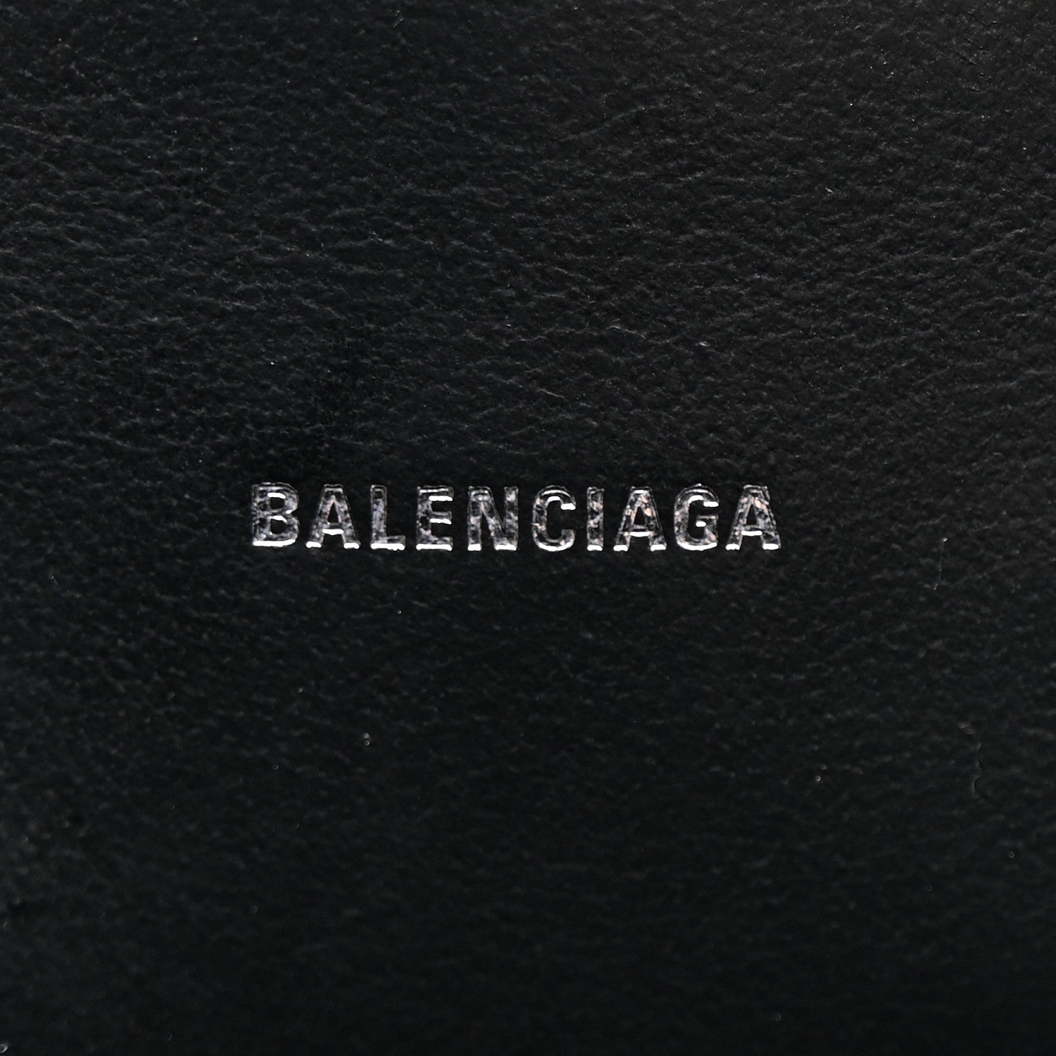 Balenciaga Calfskin Graffiti Crocodile Embossed Hourglass Top Handle Bag XS Black Multicolor 7 of 11