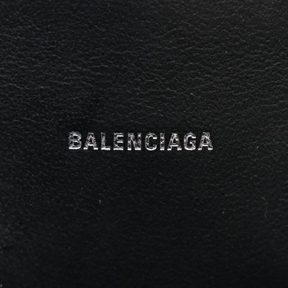 Balenciaga Calfskin Graffiti Crocodile Embossed Hourglass Top Handle Bag XS Black Multicolor 7 of 11