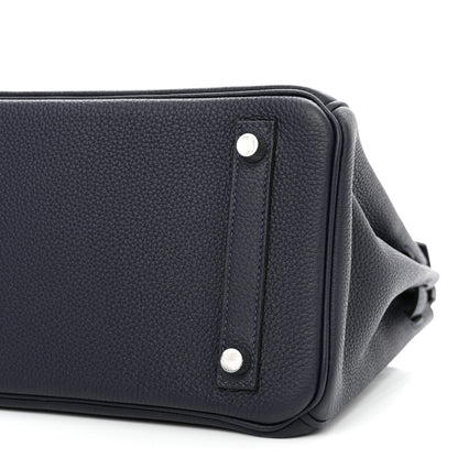 Hermes Togo Birkin 25 Bleu Nuit 10 of 10