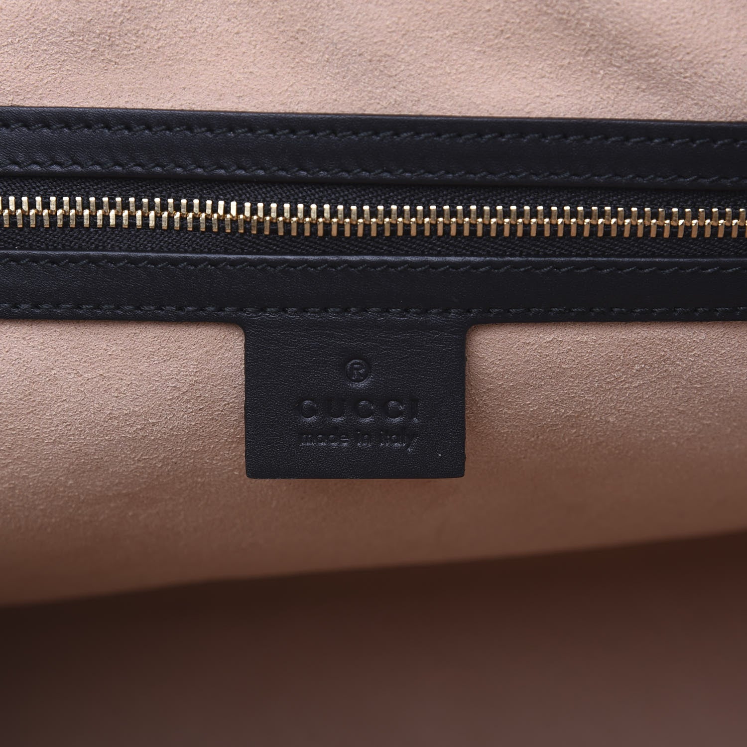 Gucci Suede Patent Web Medium Ophidia Top Handle Dome Bag Nocciola Black 7 of 9