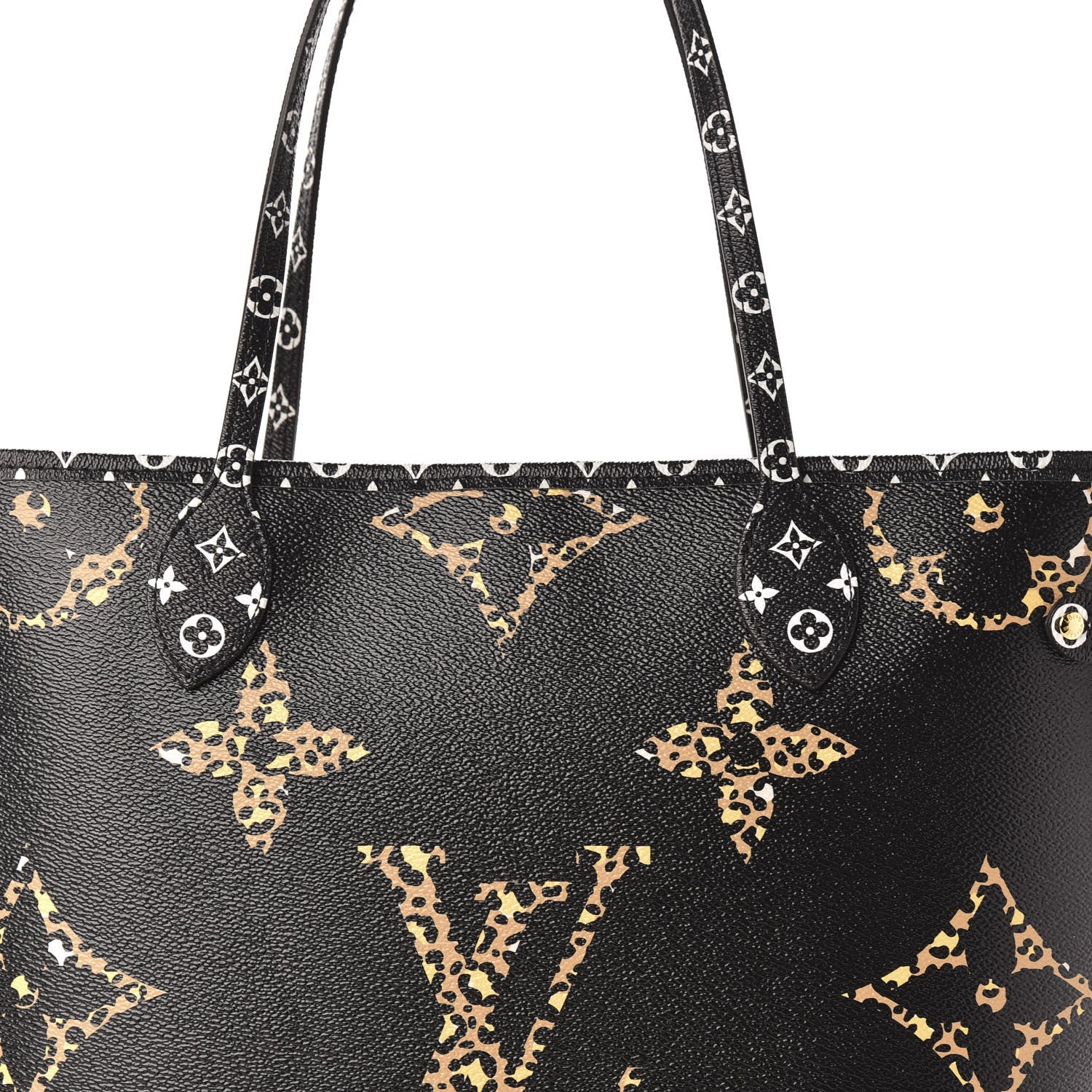 Louis Vuitton Monogram Giant Jungle Neverfull MM Black 13 of 13