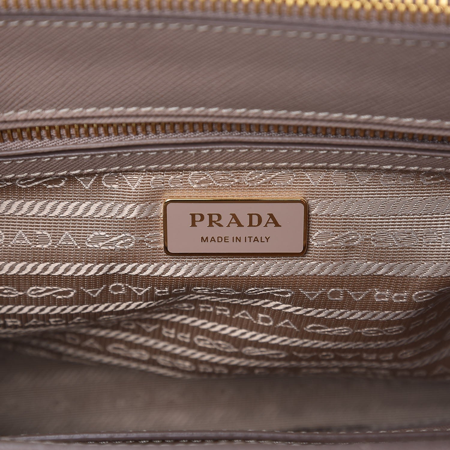 Prada Saffiano Small Galleria Double Zip Tote Cipria 6 of 7