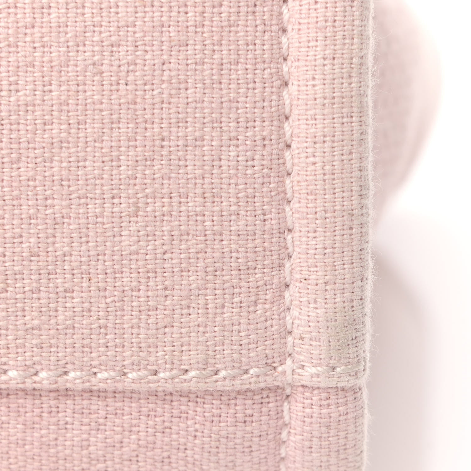 Chanel Canvas Mini Deauville Tote Pink 10 of 12