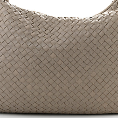 Bottega Veneta Nappa Intrecciato Medium Veneta Hobo Fume 8 of 15