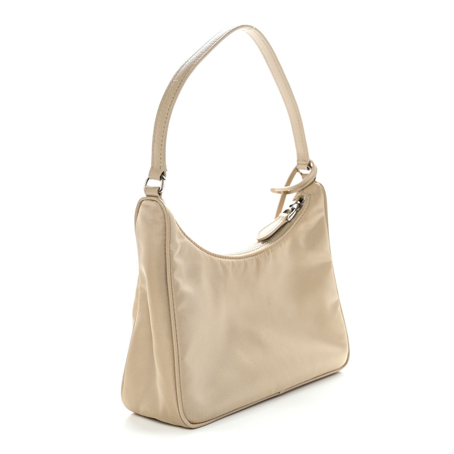 Prada Re-Nylon Saffiano Mini Re-Edition 2005 Bag Deserto 3 of 12