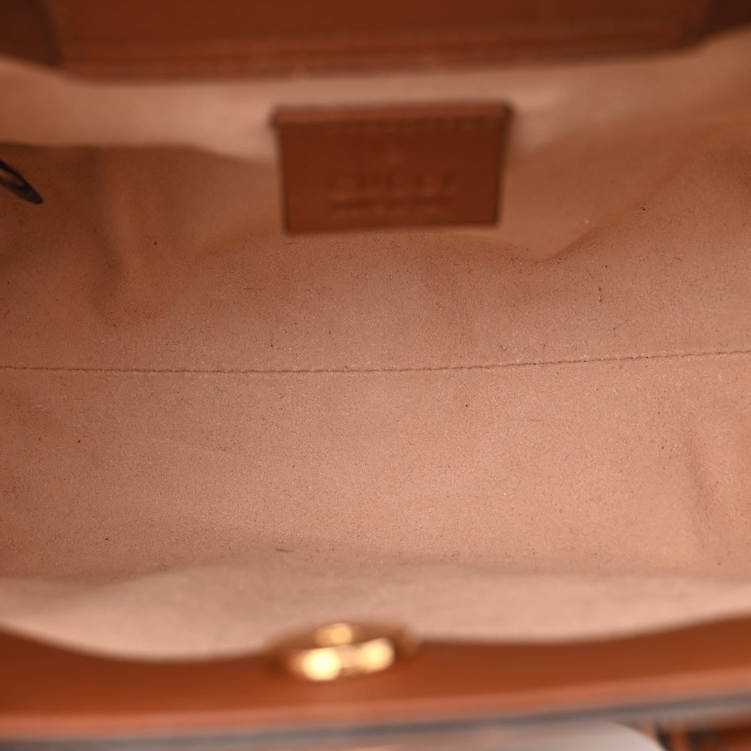 Gucci Wonka Grain Calfskin Mini Diana Tote Bag Cuir Yellow Fluo 5 of 15